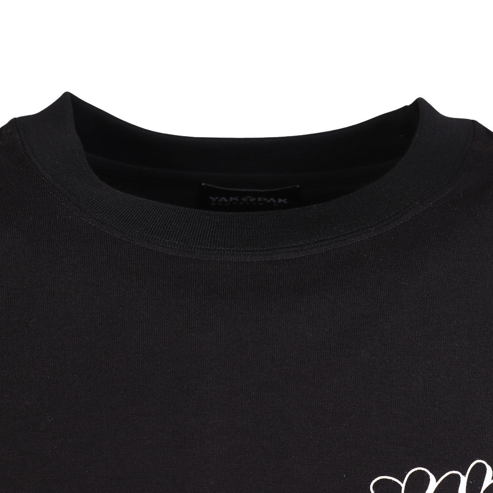 ヤックパック（YAK PAK）（メンズ）バブルロゴ 半袖 Tシャツ YAK-APL-251002 BLK