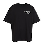 (メンズ)バブルロゴ 半袖 Tシャツ YAK-APL-251002 BLK