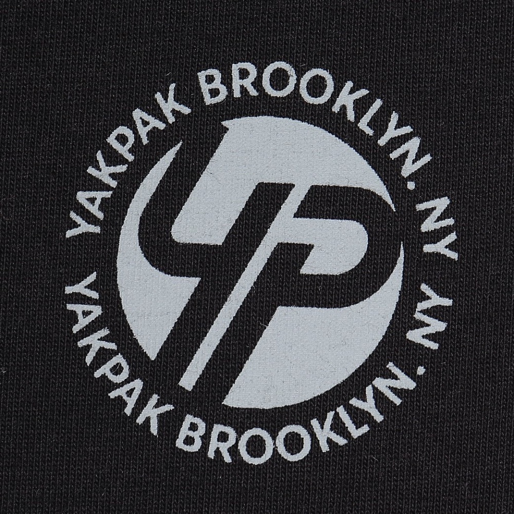 ヤックパック（YAK PAK）（メンズ）ミュージックレコード 半袖Tシャツ YAK-APL-251003 BLK