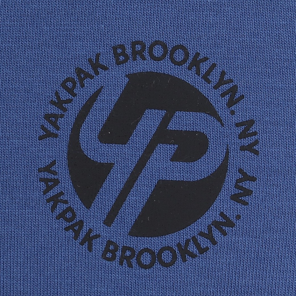 ヤックパック（YAK PAK）（メンズ）ミュージックレコード 半袖Tシャツ YAK-APL-251003 BLU