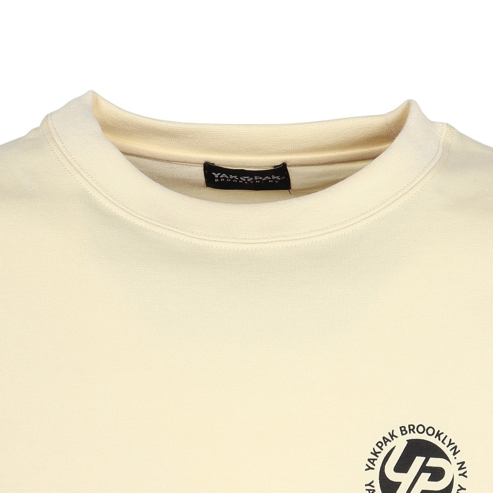 ヤックパック（YAK PAK）（メンズ）ミュージックYP ロゴ 半袖Tシャツ YAK-APL-251004 YEL