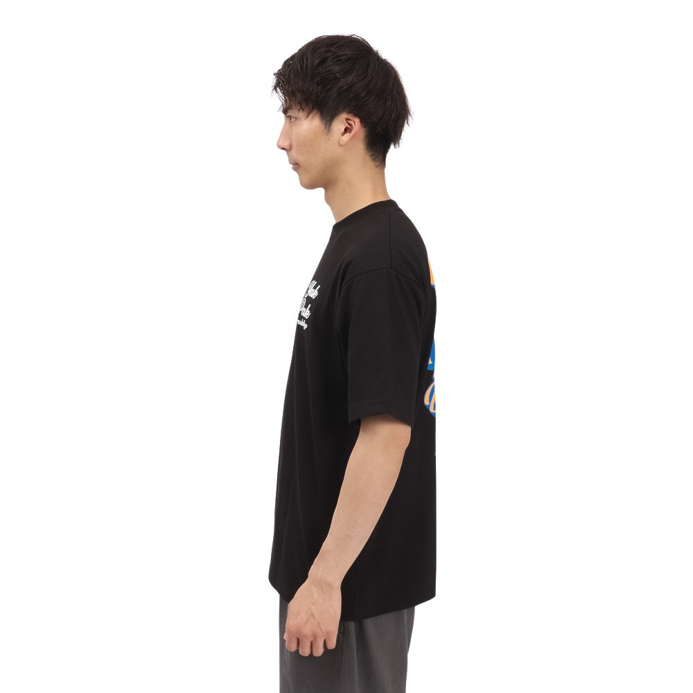 ヤックパック（YAK PAK）（メンズ）3Dフォントロゴ 半袖 Tシャツ YAK-APL-251005 BLK