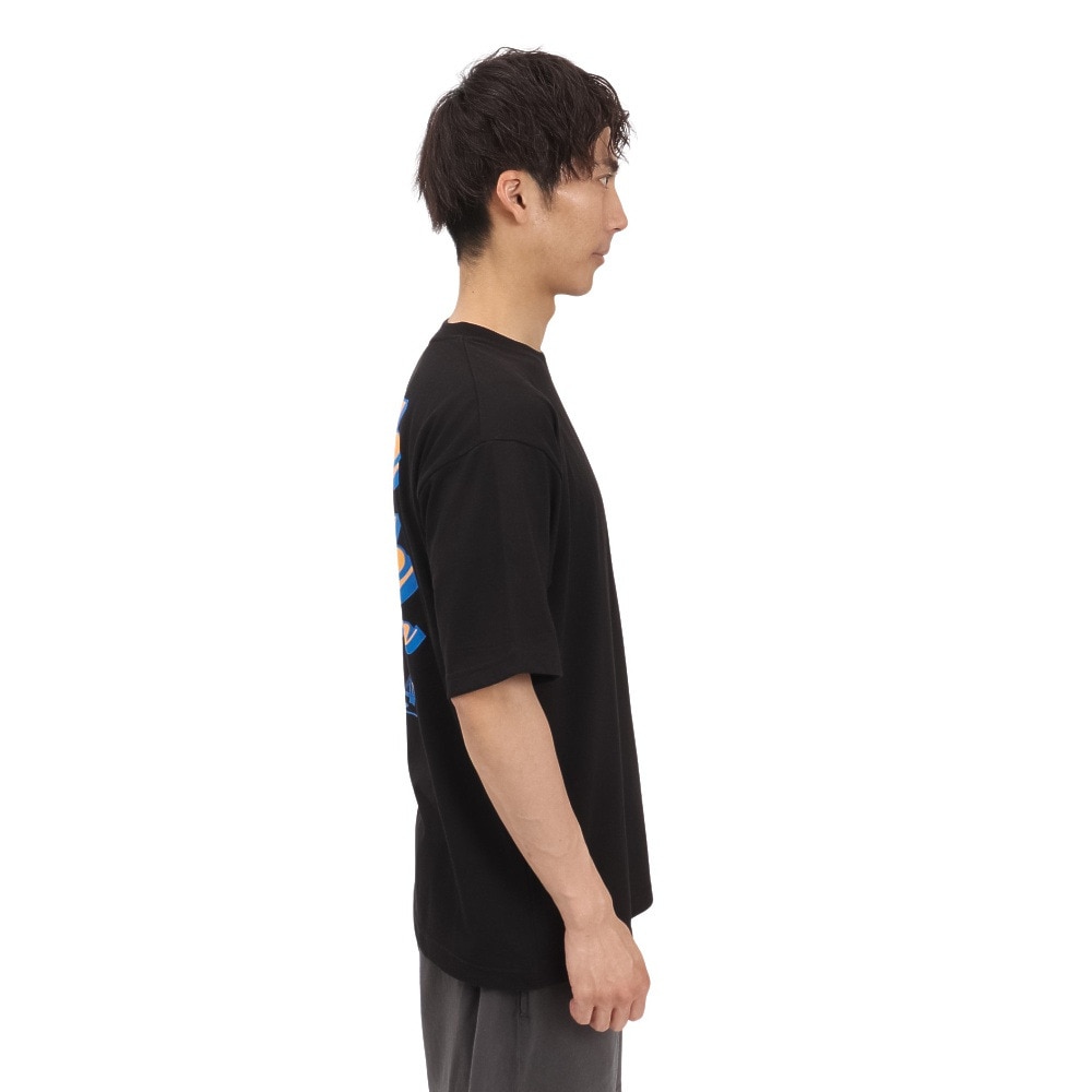ヤックパック（YAK PAK）（メンズ）3Dフォントロゴ 半袖 Tシャツ YAK-APL-251005 BLK