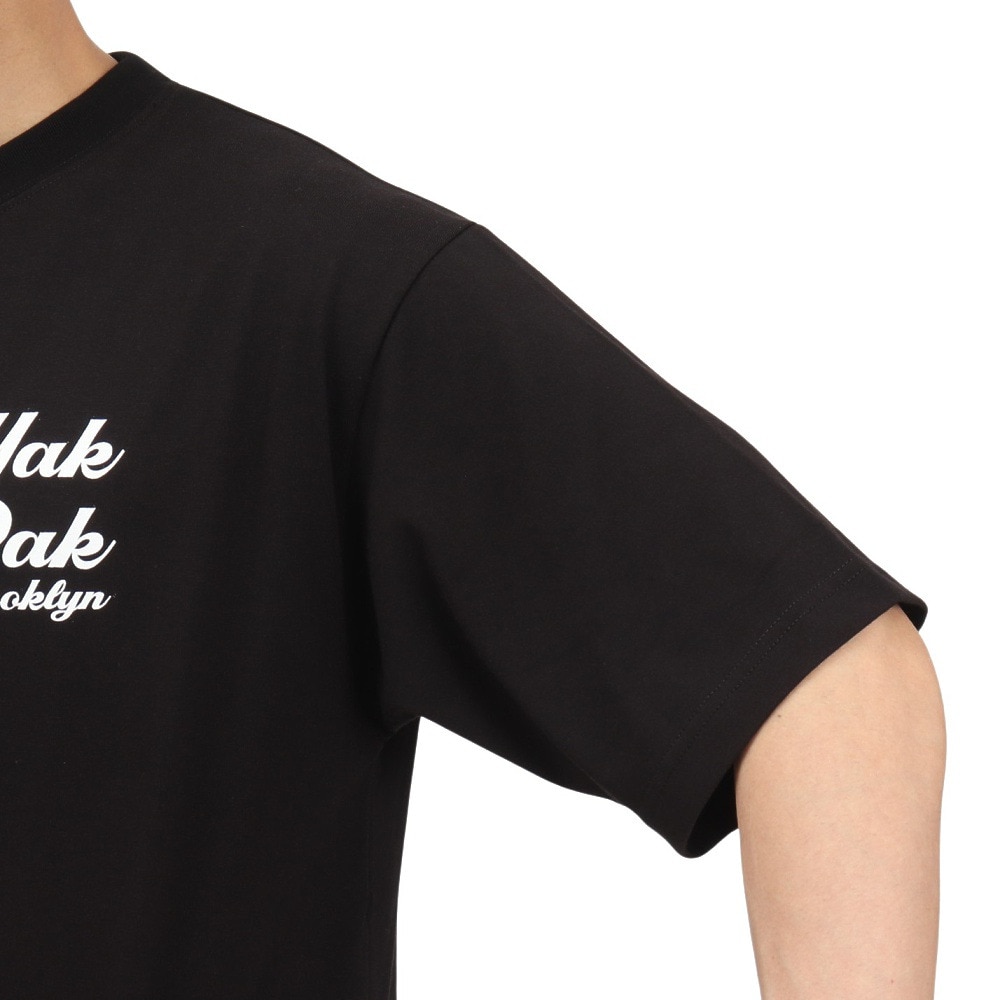 ヤックパック（YAK PAK）（メンズ）3Dフォントロゴ 半袖 Tシャツ YAK-APL-251005 BLK