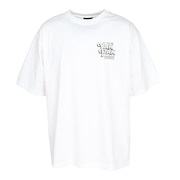(メンズ)シティーロゴ 半袖Tシャツ YAK-APL-251006 WHT