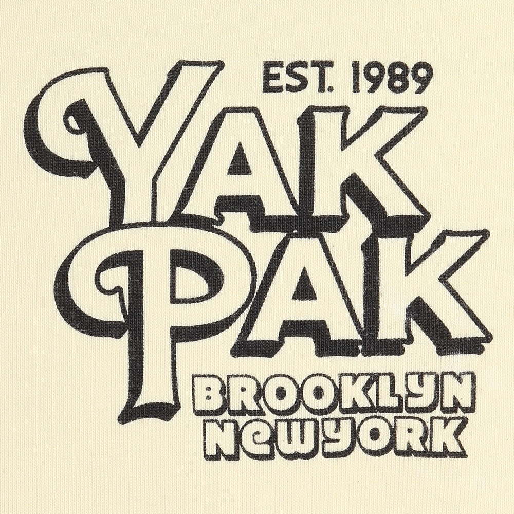 ヤックパック（YAK PAK）（メンズ）シティーロゴ 半袖Tシャツ YAK-APL-251006 YEL