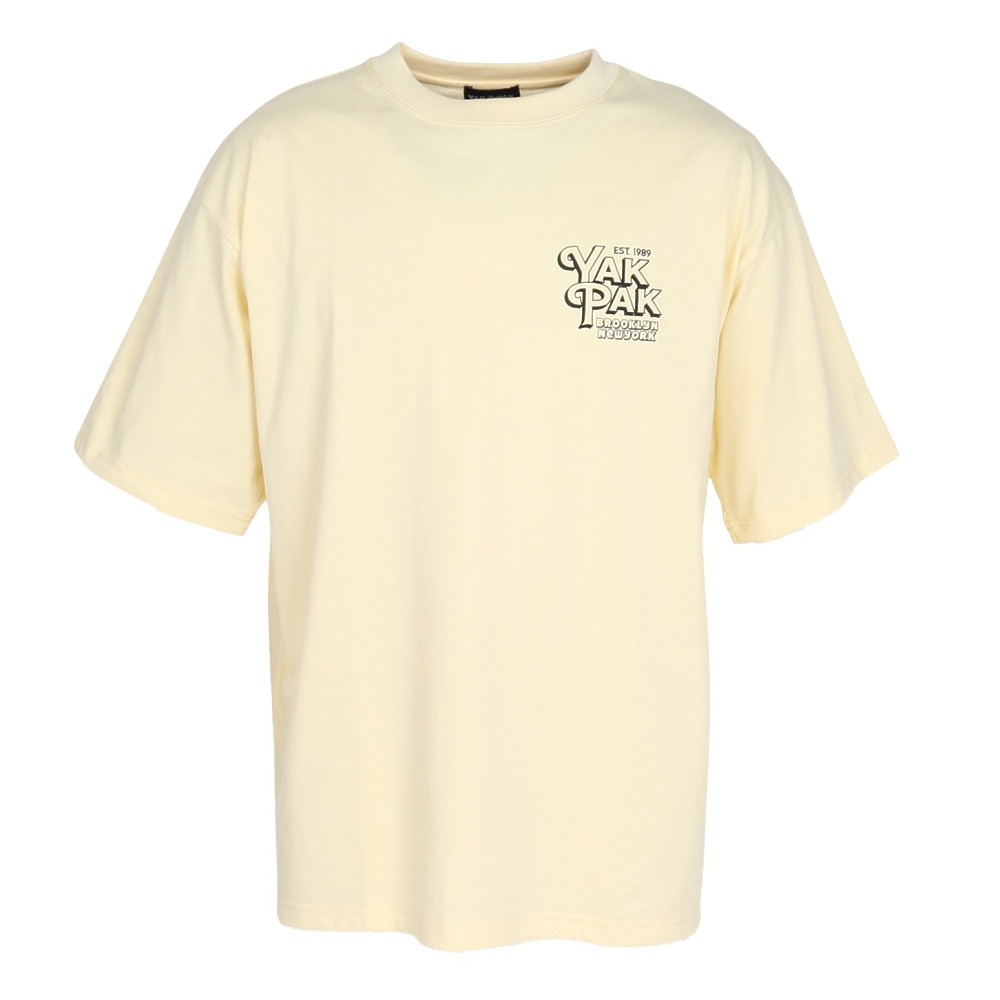 ヤックパック（YAK PAK）（メンズ）シティーロゴ 半袖Tシャツ YAK-APL-251006 YEL