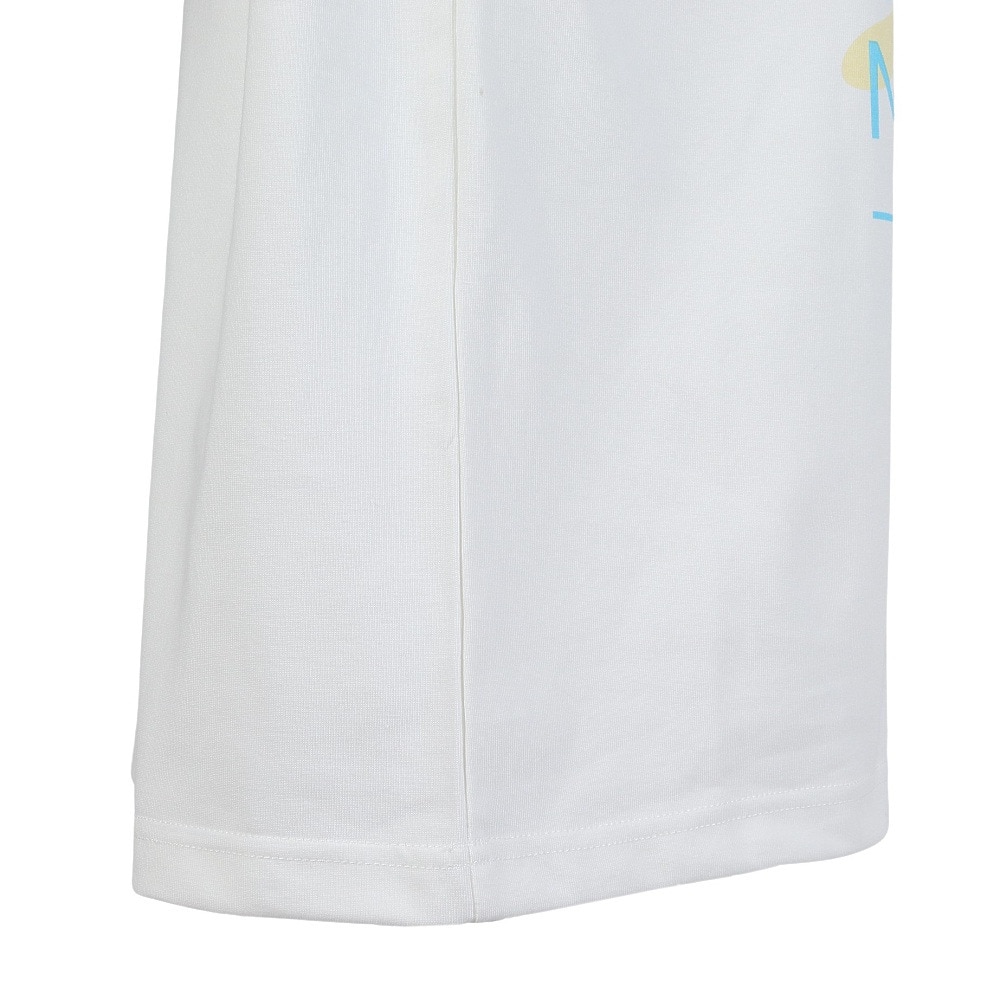 ヤックパック（YAK PAK）（メンズ）フラフィーロゴ 半袖 Tシャツ YAK-APL-251007 WHT