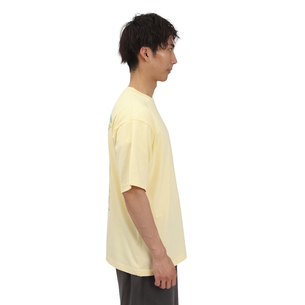 ヤックパック（YAK PAK）（メンズ）フラフィーロゴ 半袖 Tシャツ YAK-APL-251007 YEL
