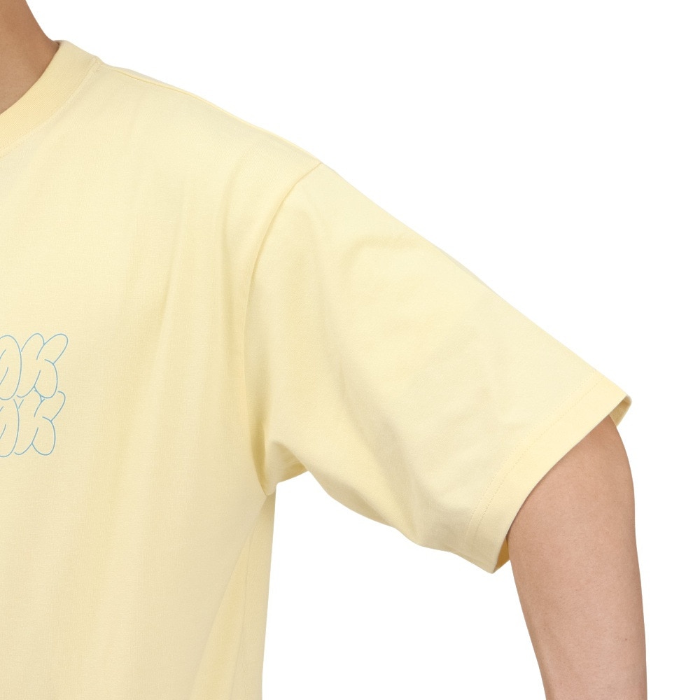 ヤックパック（YAK PAK）（メンズ）フラフィーロゴ 半袖 Tシャツ YAK-APL-251007 YEL