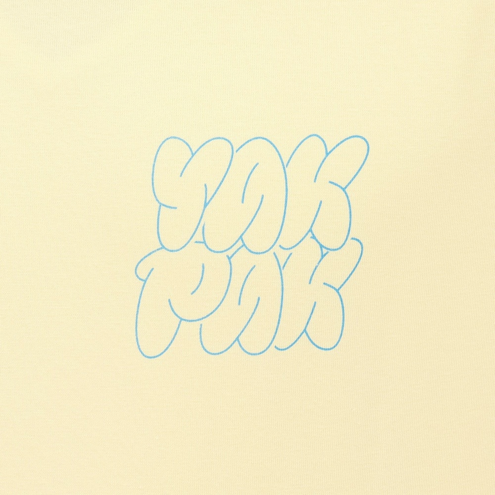 ヤックパック（YAK PAK）（メンズ）フラフィーロゴ 半袖 Tシャツ YAK-APL-251007 YEL