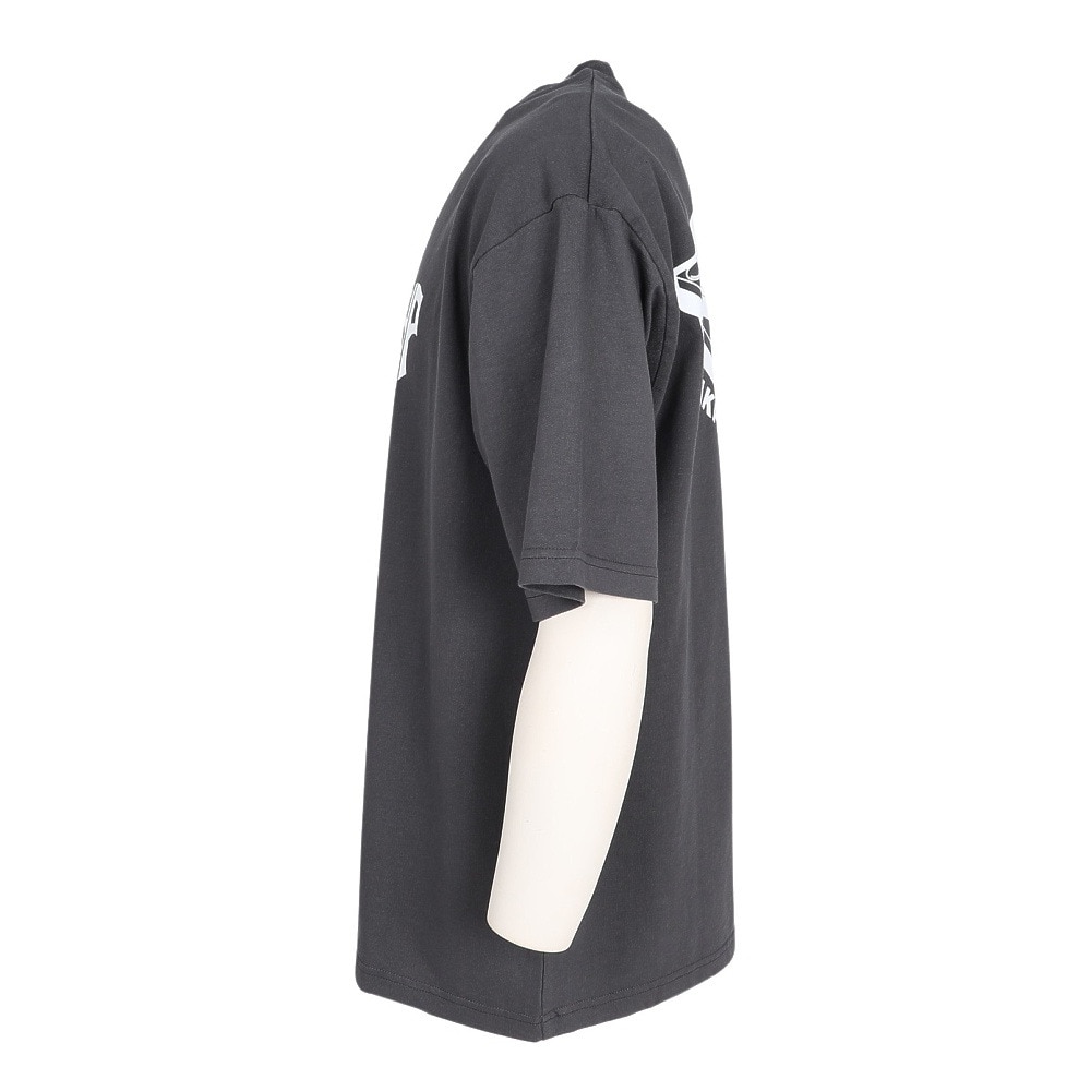 ヤックパック（YAK PAK）（メンズ）ピグメントレコード 半袖Tシャツ YAK-APP-251009 BLK