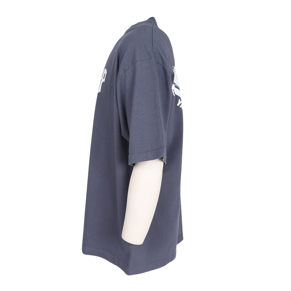 ヤックパック（YAK PAK）（メンズ）ピグメントレコード 半袖Tシャツ YAK-APP-251009 NVY