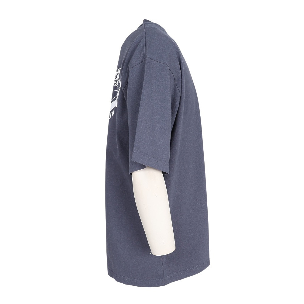 ヤックパック（YAK PAK）（メンズ）ピグメントレコード 半袖Tシャツ YAK-APP-251009 NVY