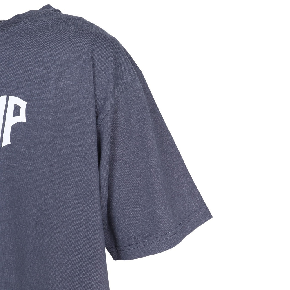 ヤックパック（YAK PAK）（メンズ）ピグメントレコード 半袖Tシャツ YAK-APP-251009 NVY