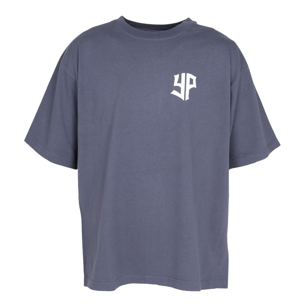 ヤックパック（YAK PAK）（メンズ）ピグメントレコード 半袖Tシャツ YAK-APP-251009 NVY