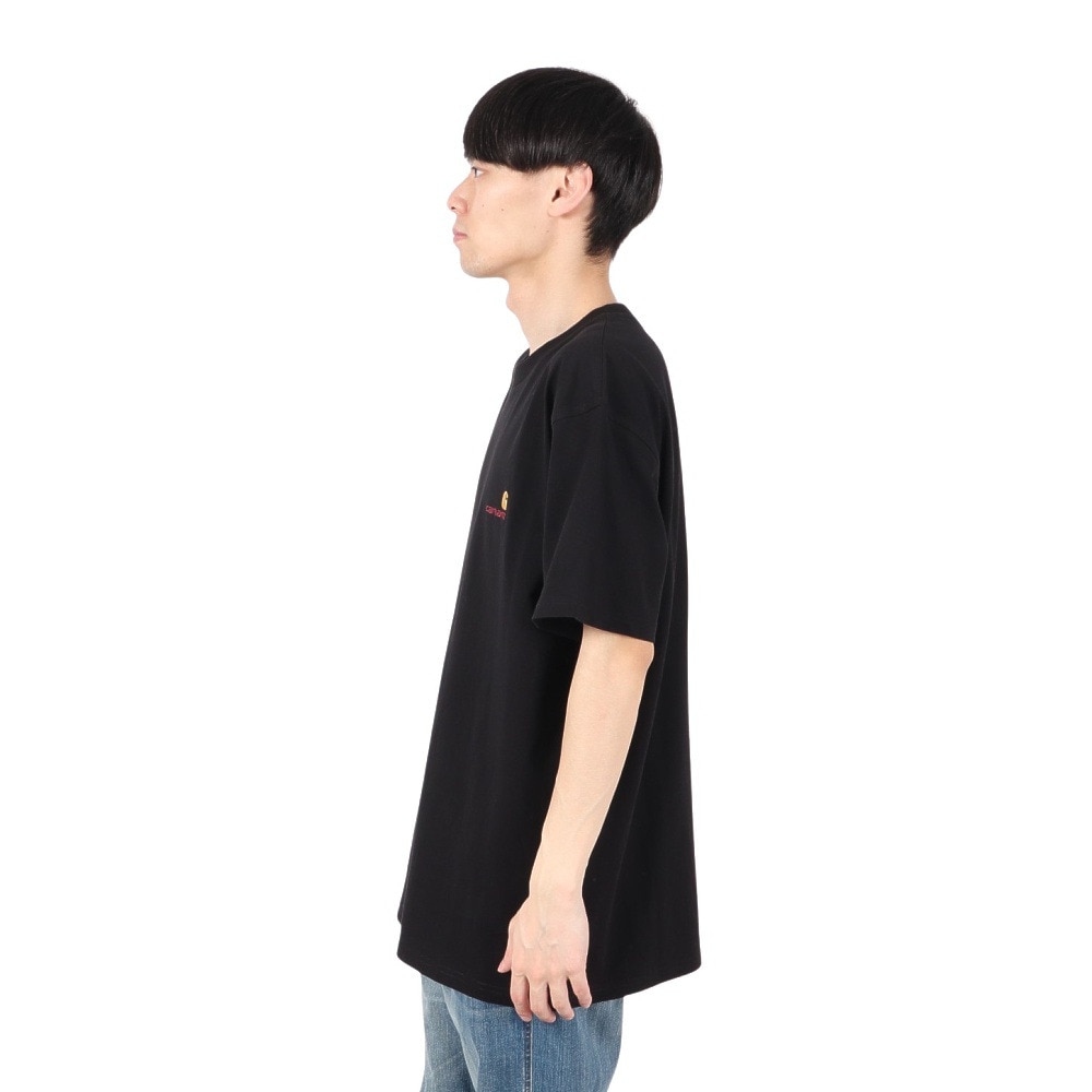 カーハート（CARHARTT）（メンズ）ショートスリーブアメリカンスクリプトTシャツ I02995689XX25SS