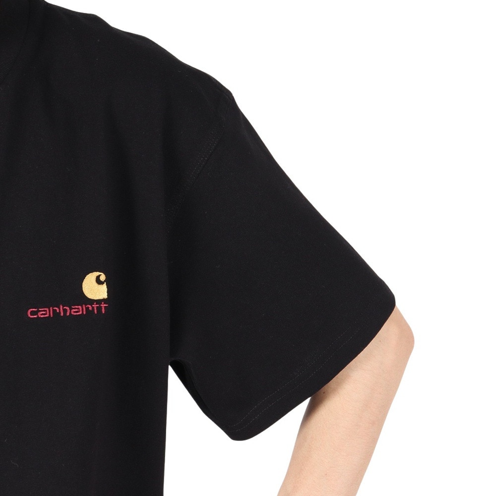 カーハート（CARHARTT）（メンズ）ショートスリーブアメリカンスクリプトTシャツ I02995689XX25SS