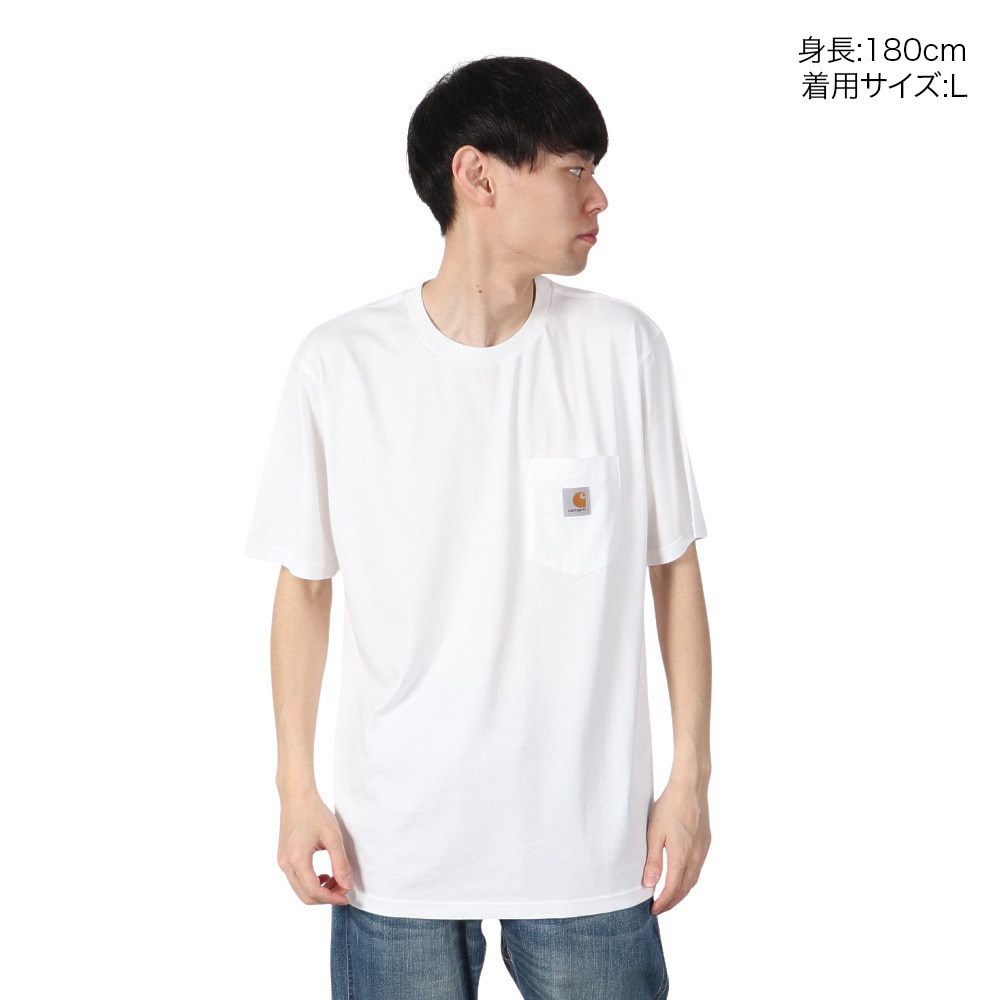 カーハート（CARHARTT）（メンズ）ショートスリーブポケットTシャツ I03043402XX25SS