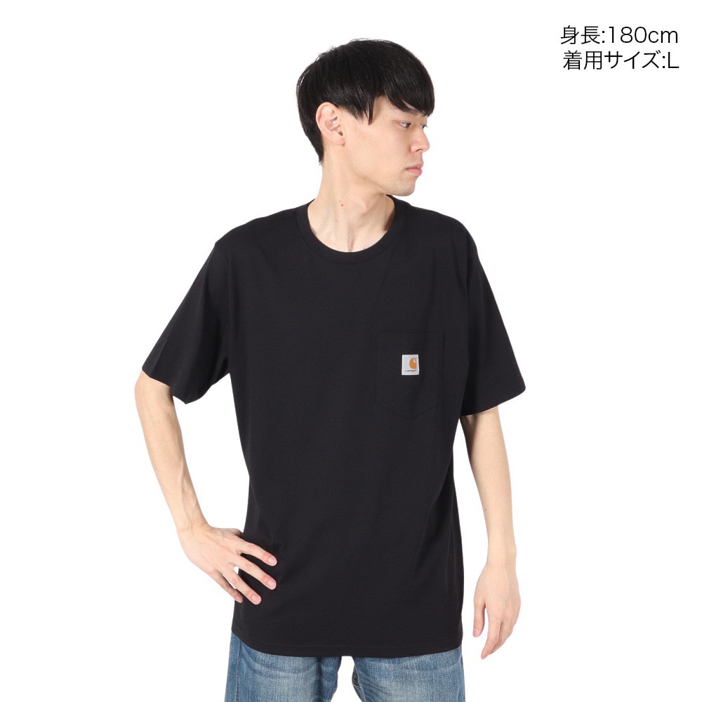 カーハート（CARHARTT）（メンズ）ショートスリーブポケットTシャツ I03043489XX25SS