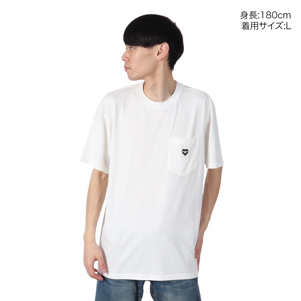 カーハート（CARHARTT）（メンズ）ショートスリーブポケットハートTシャツ I03212800AXX25SS