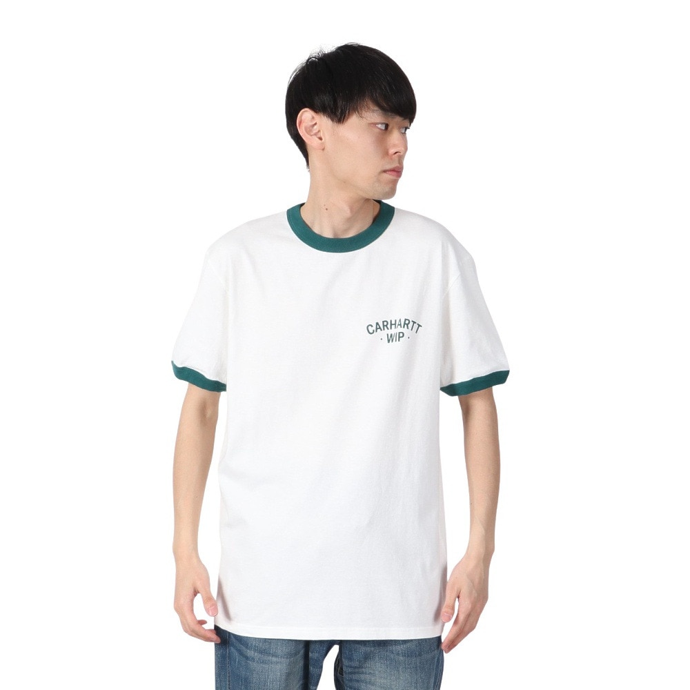 カーハート（CARHARTT）（メンズ）半袖 89RINGER Tシャツ I0347132QT4G25SS