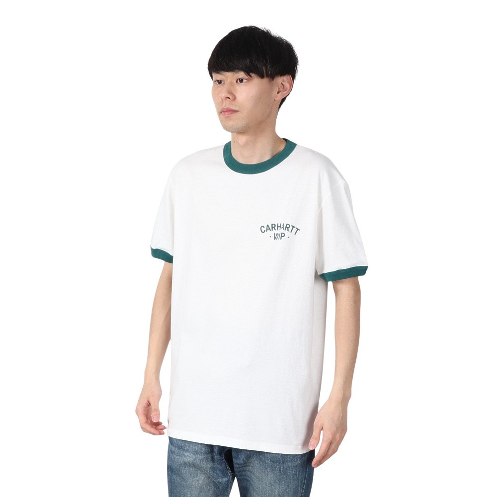 カーハート（CARHARTT）（メンズ）半袖 89RINGER Tシャツ I0347132QT4G25SS