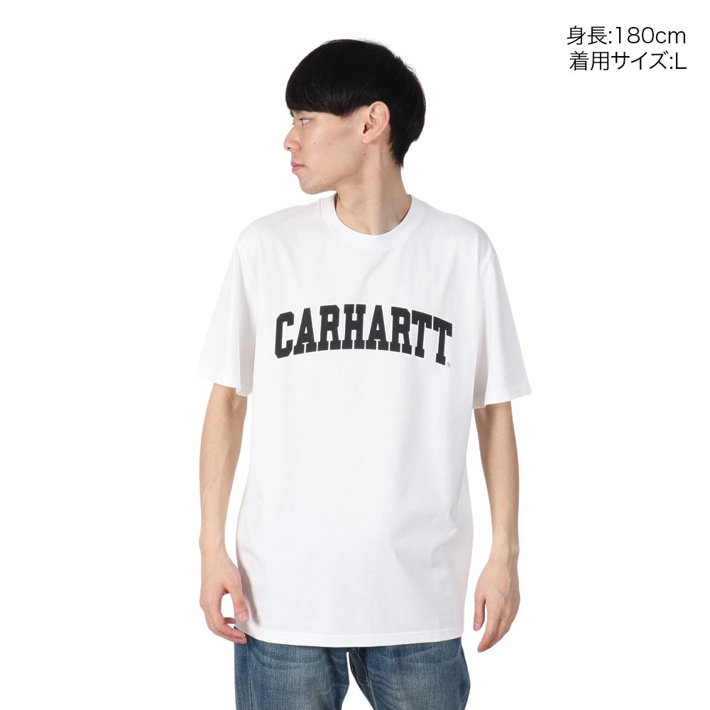 カーハート（CARHARTT）（メンズ）ショートスリーブユニバーシティTシャツ I03485100AXX25SS