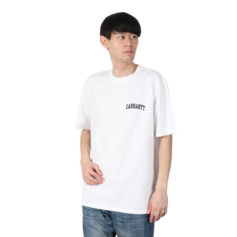 カーハート（CARHARTT）（メンズ）ショートスリーブ UNIVERSITYSCRIPT Tシャツ I03485200AXX25SS
