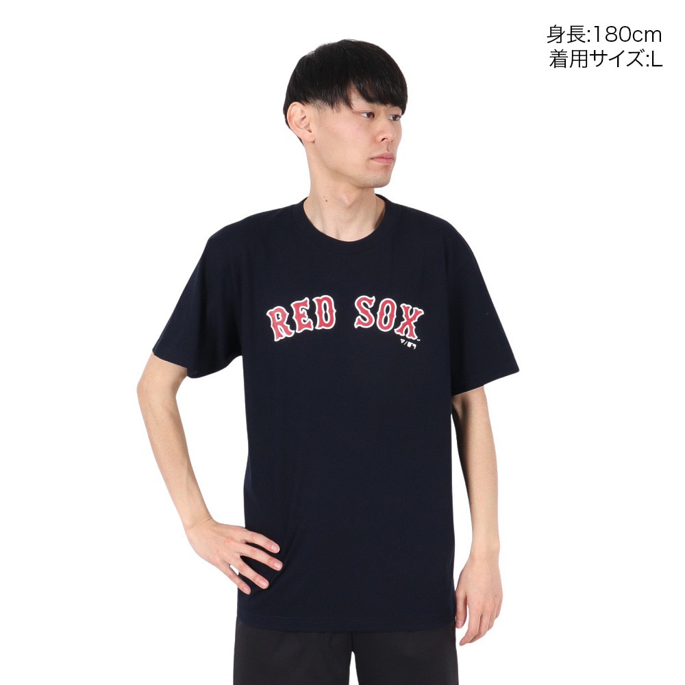 MJ・MLB（MJ・MLB）（メンズ）JERSEY 半袖Tシャツ レッドソックス ML0125SS0010-BOS-NVY