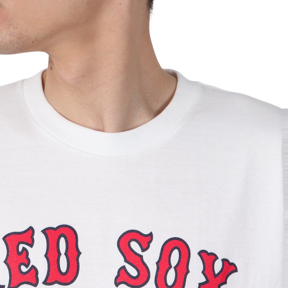 MJ・MLB（MJ・MLB）（メンズ）JERSEY 半袖Tシャツ レッドソックス ML0125SS0010-BOS-WHT