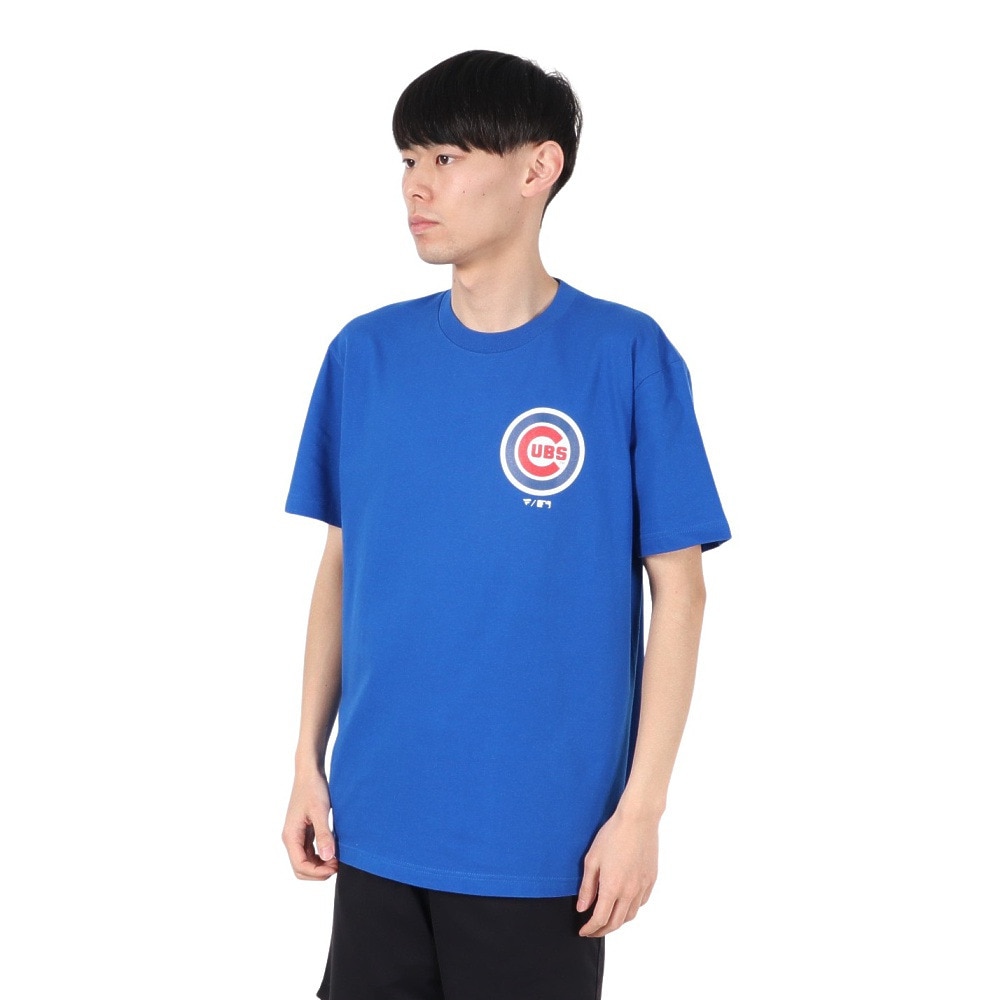MJ・MLB（MJ・MLB）（メンズ）JERSEY 半袖Tシャツ カブス ML0125SS0010-CUBS-BLU