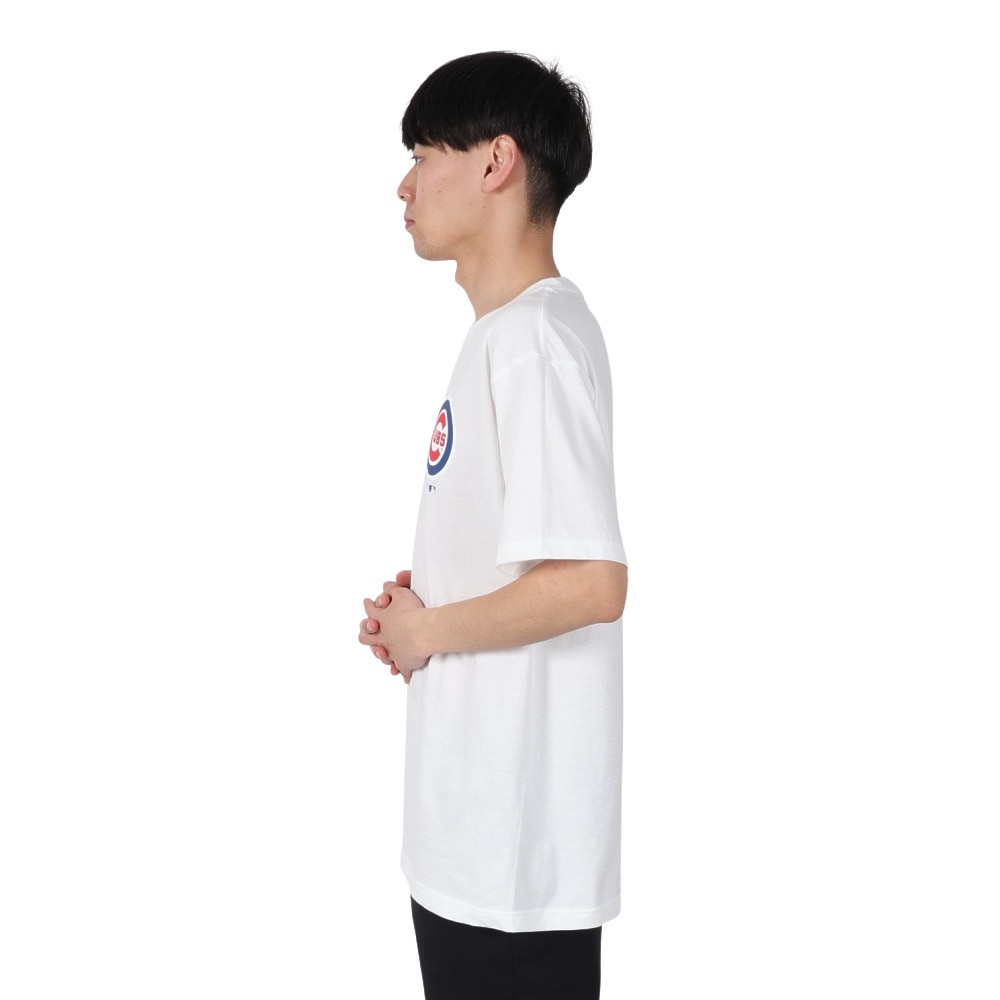 MJ・MLB（MJ・MLB）（メンズ）JERSEY 半袖Tシャツ カブス ML0125SS0010-CUBS-WHT