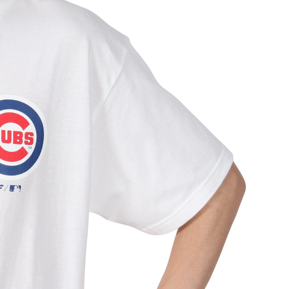 MJ・MLB（MJ・MLB）（メンズ）JERSEY 半袖Tシャツ カブス ML0125SS0010-CUBS-WHT