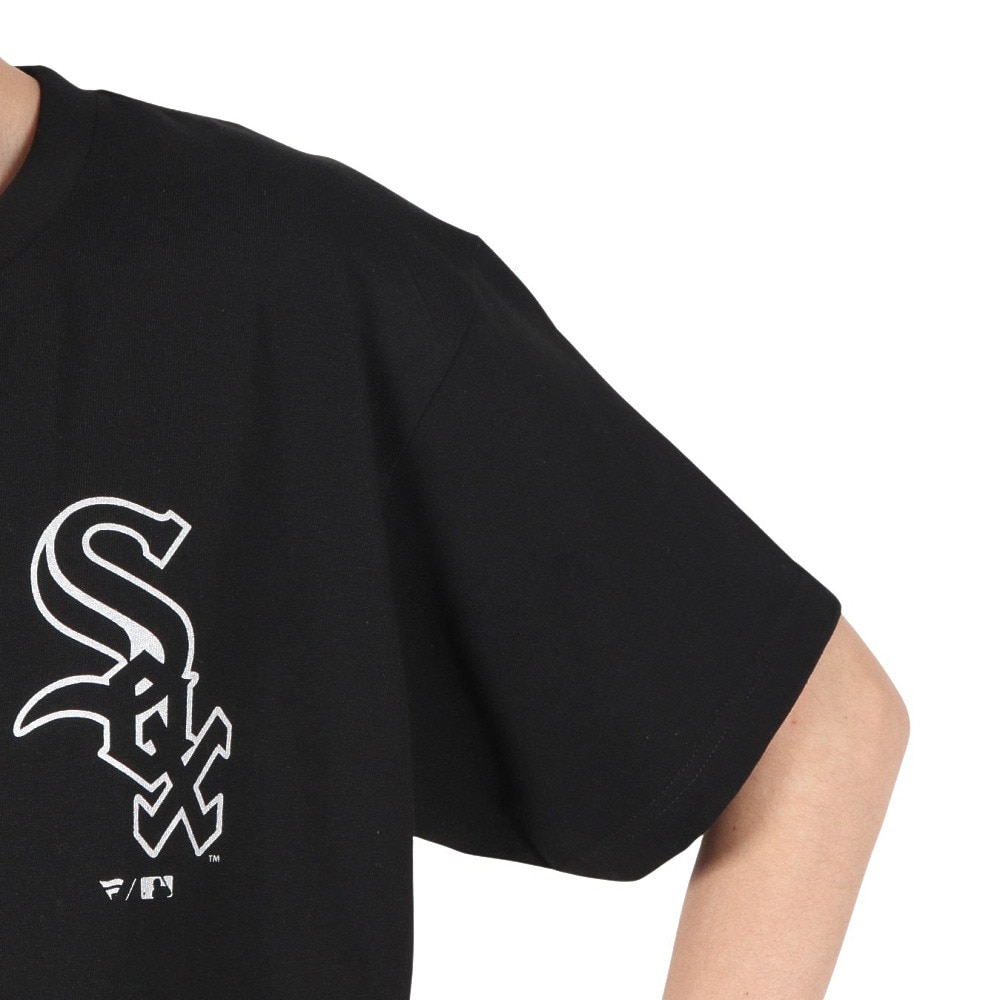 MJ・MLB（MJ・MLB）（メンズ）JERSEY 半袖Tシャツ ホワイトソックス ML0125SS0010-CW-BLK