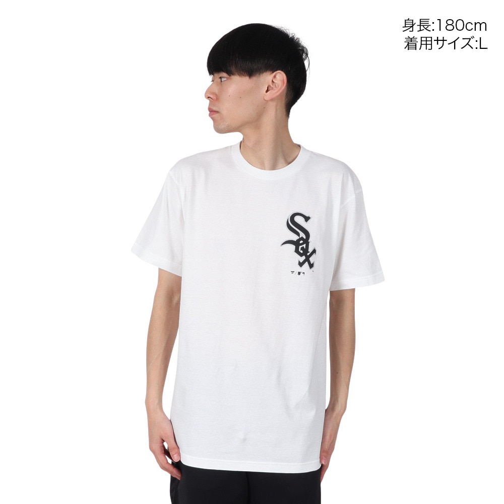 MJ・MLB（MJ・MLB）（メンズ）JERSEY 半袖Tシャツ ホワイトソックス ML0125SS0010-CW-WHT