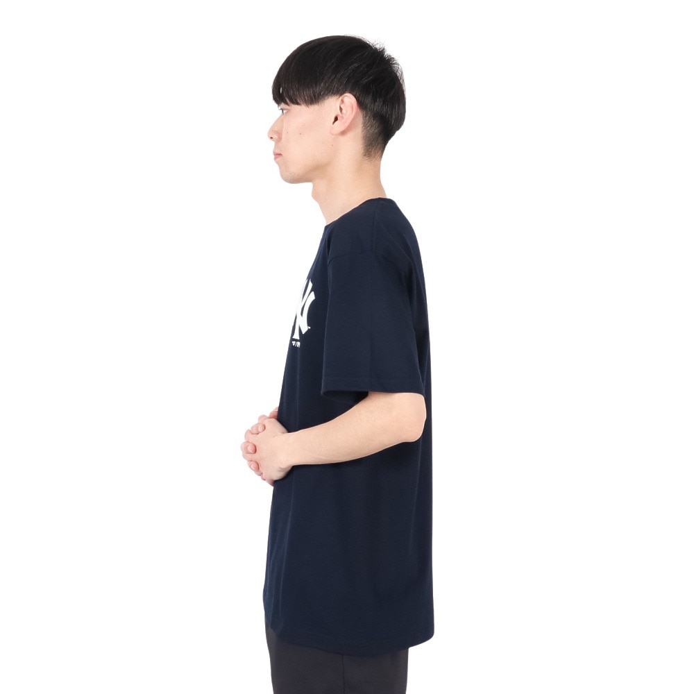 MJ・MLB（MJ・MLB）（メンズ）JERSEY 半袖Tシャツ ヤンキース ML0125SS0010-NY-NVY