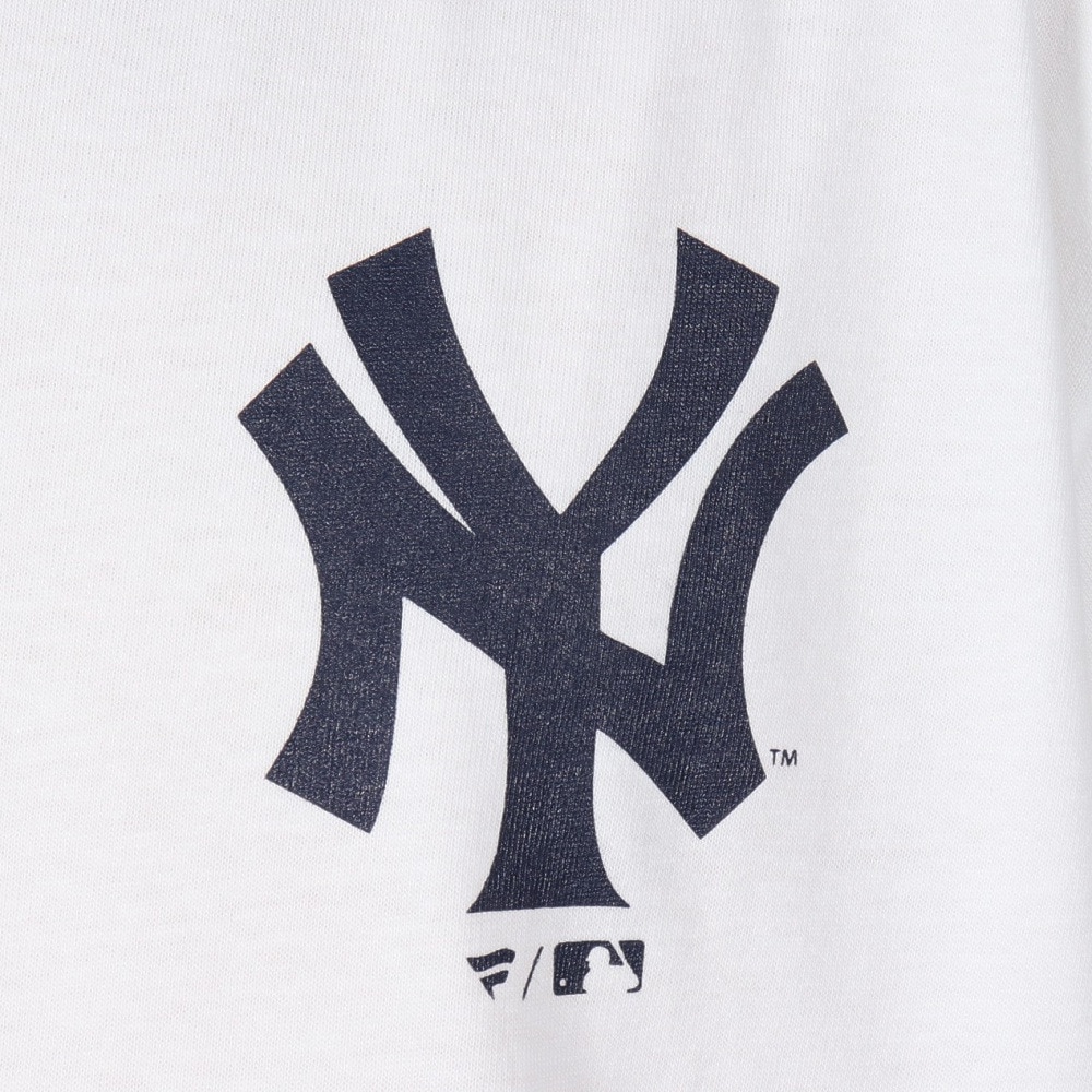 MJ・MLB（MJ・MLB）（メンズ）JERSEY 半袖Tシャツ ヤンキース ML0125SS0010-NY-WHT
