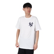 (メンズ)JERSEY 半袖Tシャツ ヤンキース ML0125SS0010-NY-WHT