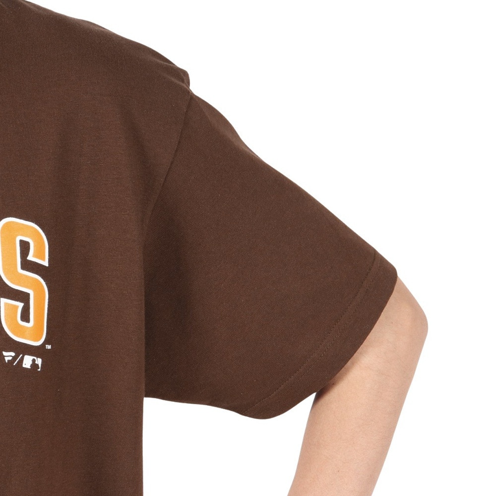MJ・MLB（MJ・MLB）（メンズ）JERSEY 半袖Tシャツ サンディエゴ・パドレス ML0125SS0010-SD-BRN