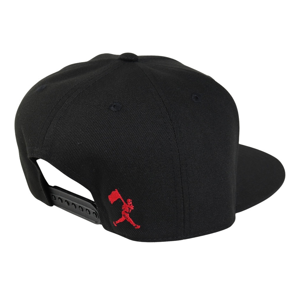 ベースボールイズム（BASEBALLISM）（メンズ）フラット キャップ2 ブラック STRUCK OUT OT1325SS0002