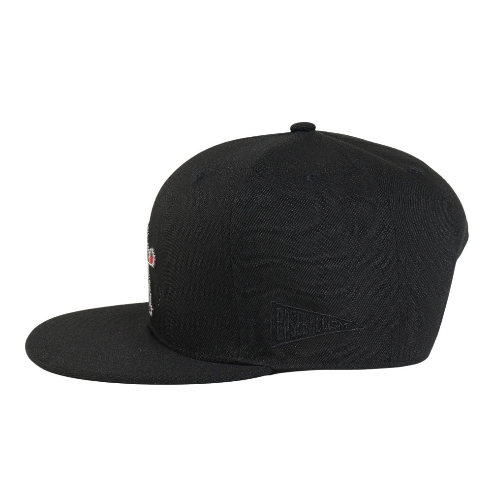 ベースボールイズム（BASEBALLISM）（メンズ）フラット キャップ2 ブラック STRUCK OUT OT1325SS0002