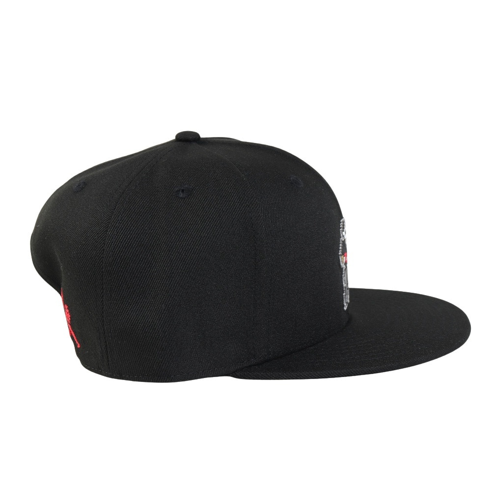 ベースボールイズム（BASEBALLISM）（メンズ）フラット キャップ2 ブラック STRUCK OUT OT1325SS0002