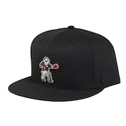 (メンズ)フラット キャップ2 ブラック STRUCK OUT OT1325SS0002