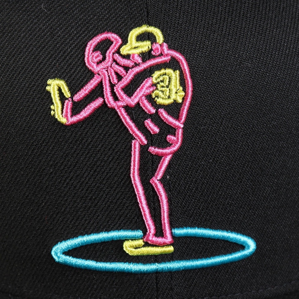 ベースボールイズム（BASEBALLISM）（メンズ）フラットキャップ3 ブラック FLAMINGO OT1325SS0003