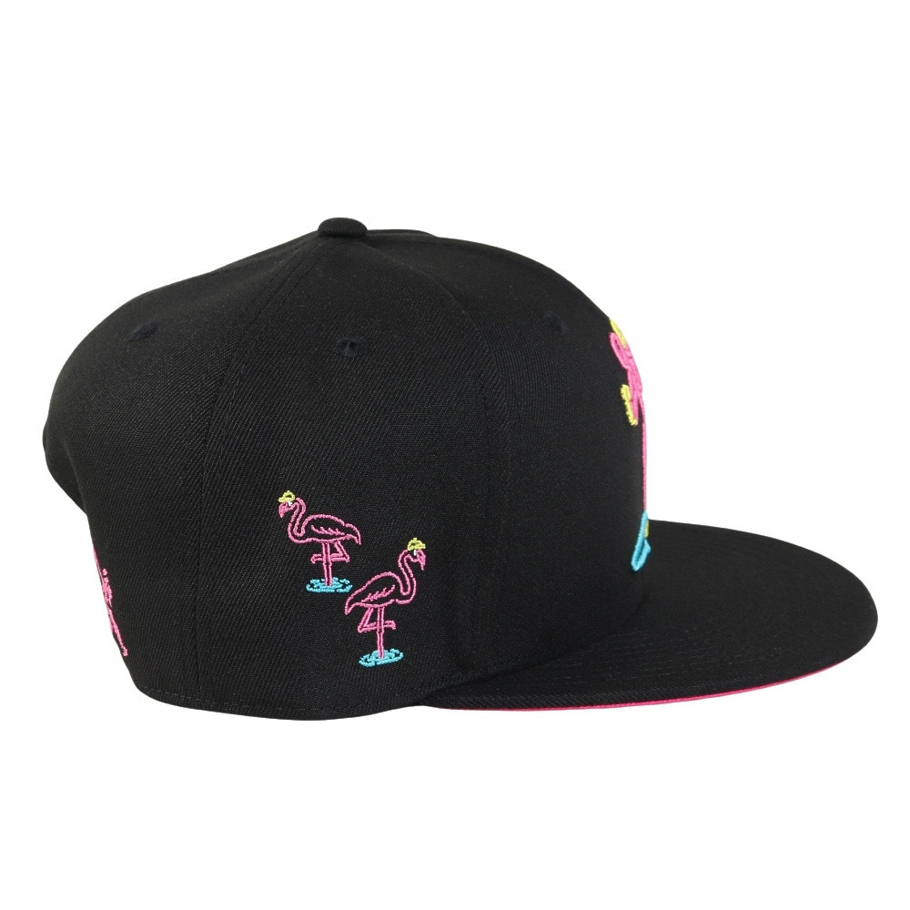 ベースボールイズム（BASEBALLISM）（メンズ）フラットキャップ3 ブラック FLAMINGO OT1325SS0003