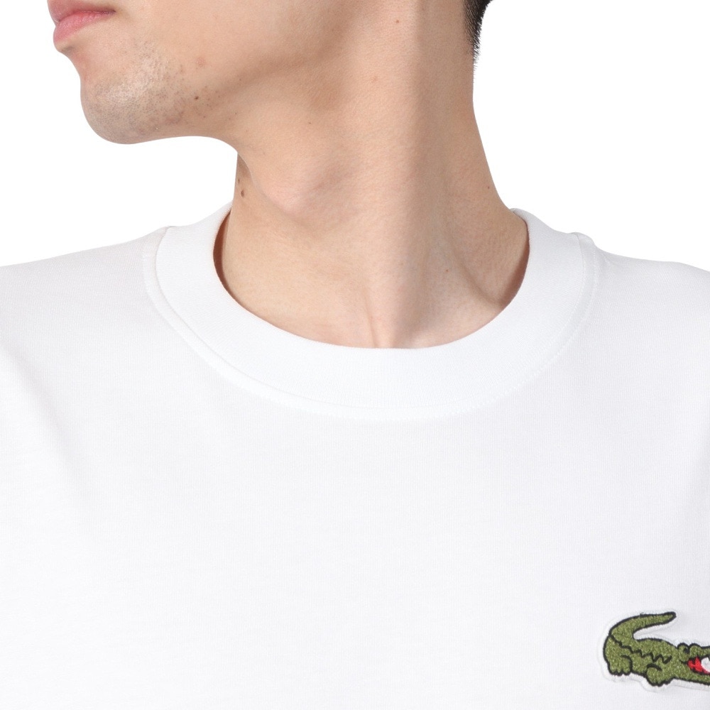 ラコステ（LACOSTE）（メンズ）シェニールワニロゴ ルーズフィット 半袖Tシャツ TH2745-10001