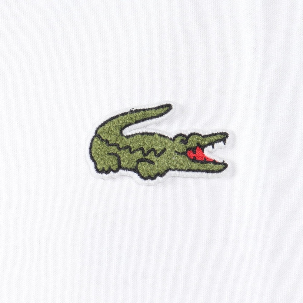 ラコステ（LACOSTE）（メンズ）シェニールワニロゴ ルーズフィット 半袖Tシャツ TH2745-10001