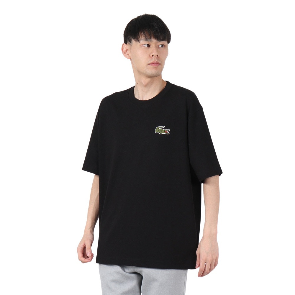 ラコステ（LACOSTE）（メンズ）シェニールワニロゴ ルーズフィット 半袖Tシャツ TH2745-10031