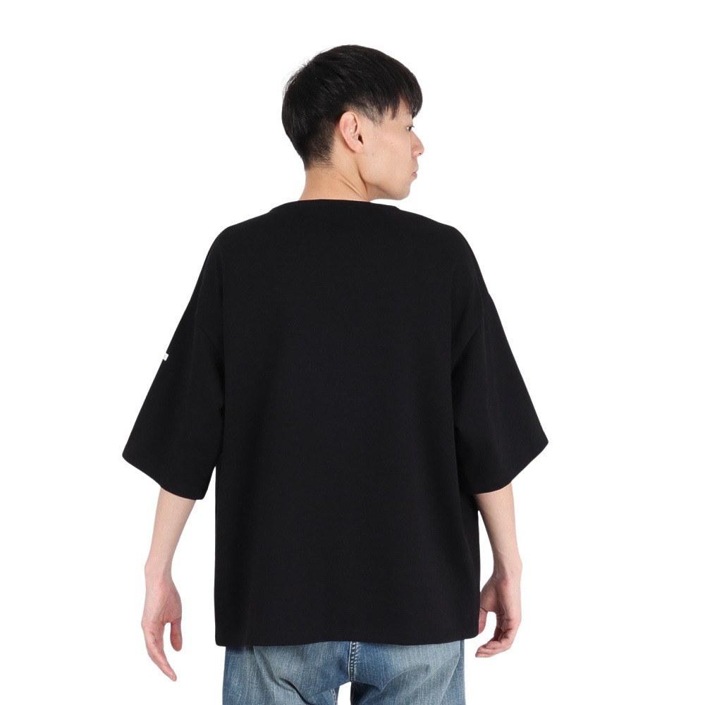 オーシバル（ORCIVAL）（メンズ）ワイド BODY ボートネック Tシャツ B273 BLACK